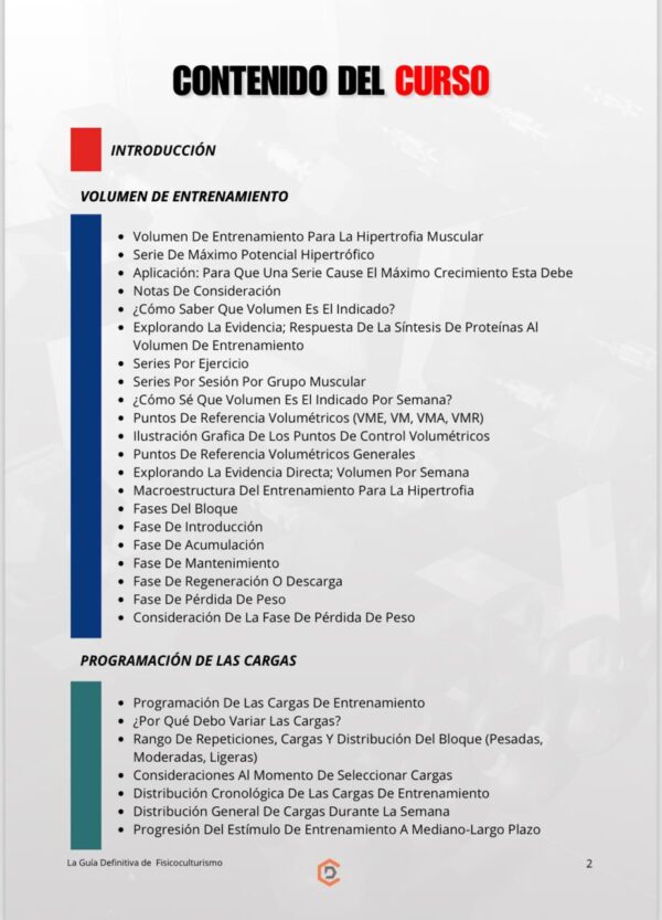 La Guía Definitiva de Fisicoculturismo (PDF) - Image 2