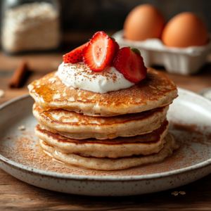 coachdiaz9_Ultra-realistic_food_photography_of_a_fitness-inspir_534060ec-6023-4df7-9ce8-33a5a71ee62c hot cake de avena con claras